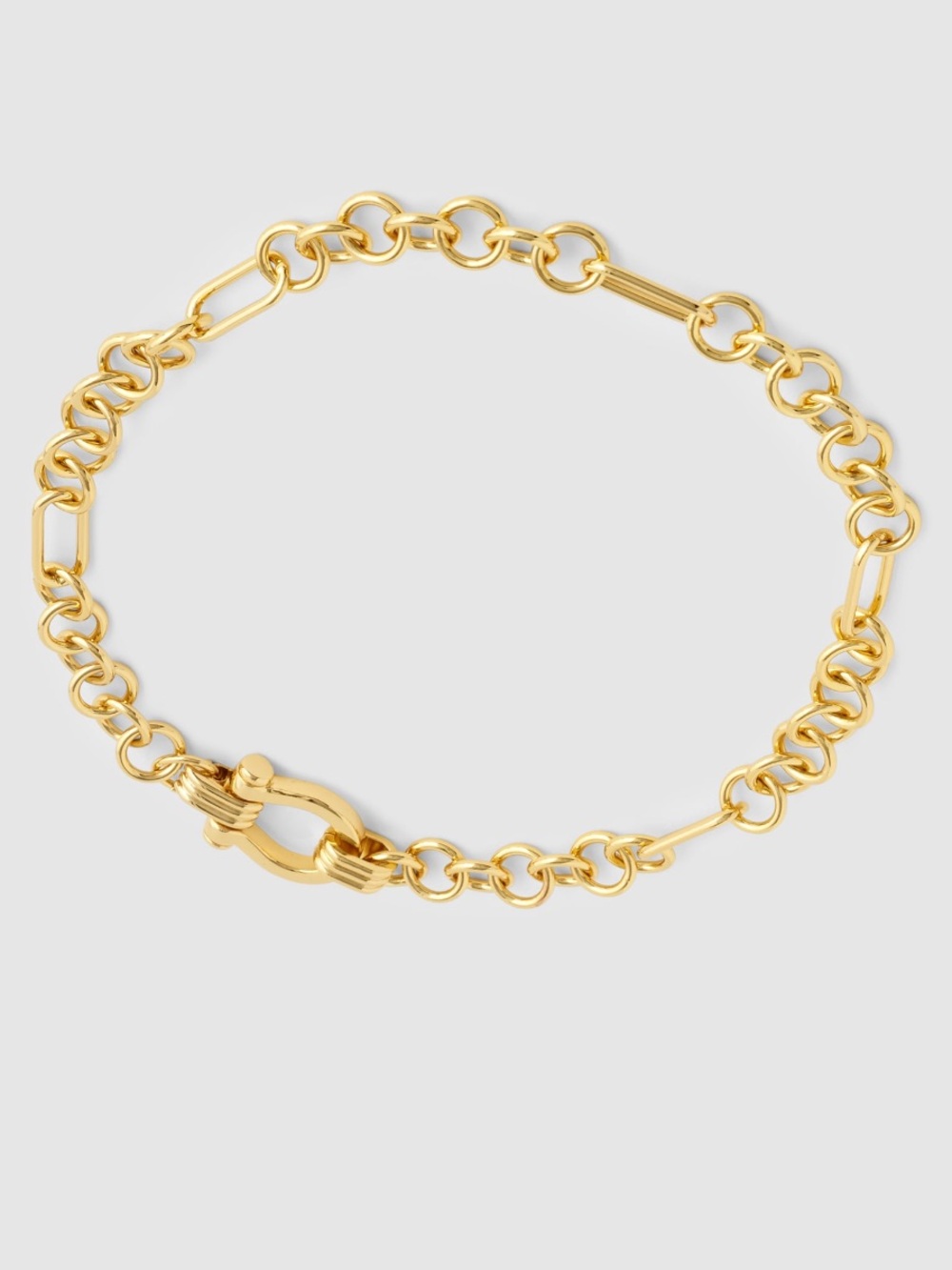Madewell Gold Link Necklace - Picture 3 of 5